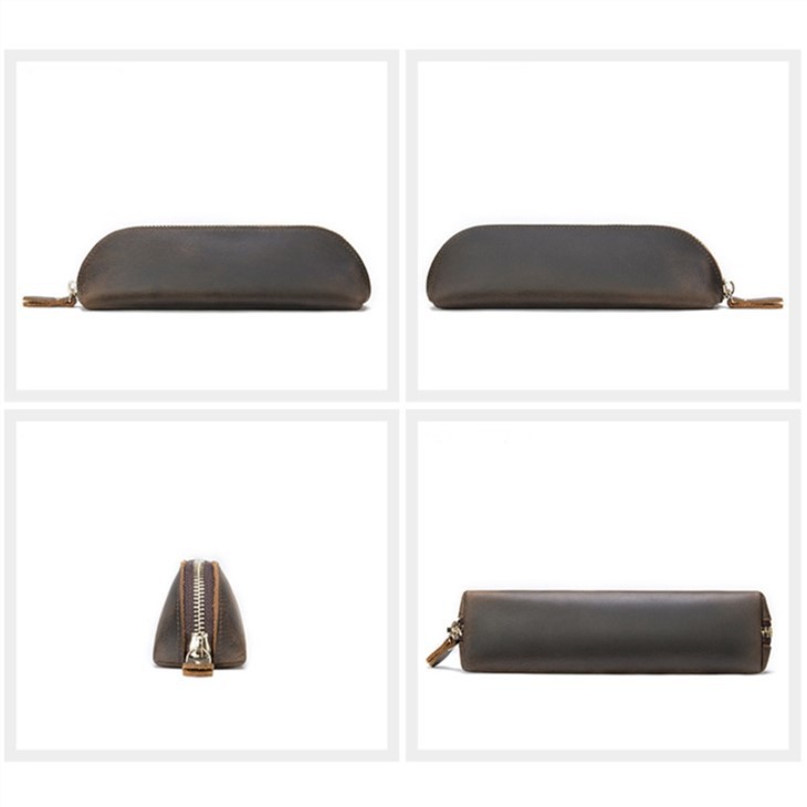 Leather Stationary Pencil Case