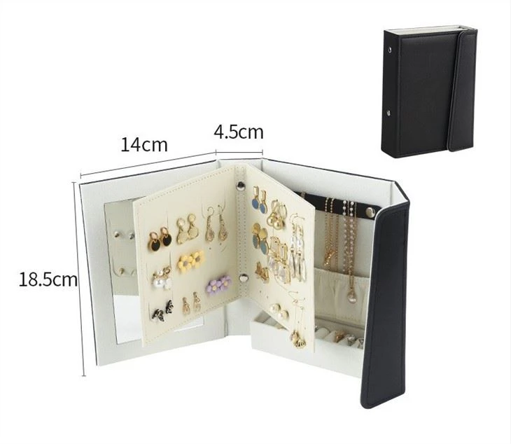 leather travel jewelry organizer book leather travel jewelry organizer book
